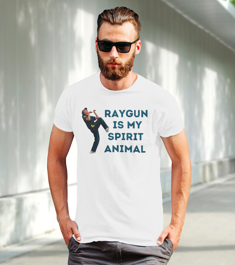 Raygun Is My Spirit Animal Breakdancing T-Shirt