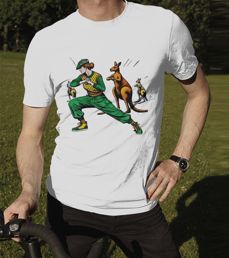 Breakdancing With Kangaroo At Olympics T-Shirt