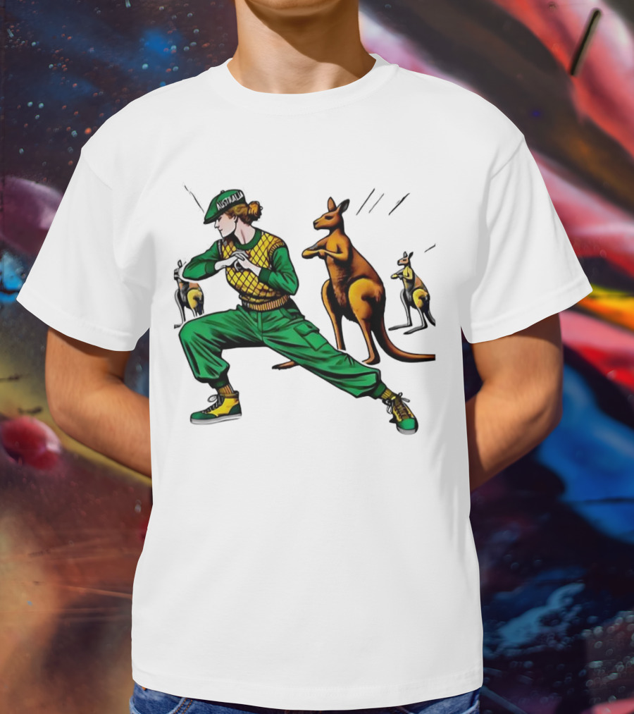 Breakdancing With Kangaroo At Olympics T-Shirt