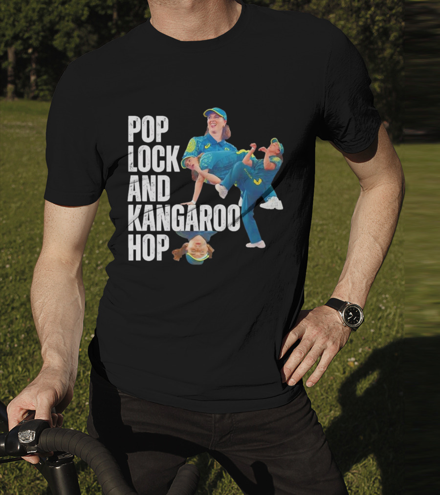 Pop Lock And Kangaroo Hop Raygun Rachael Olympics T-Shirt