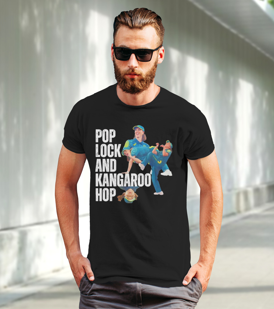 Pop Lock And Kangaroo Hop Raygun Rachael Olympics T-Shirt