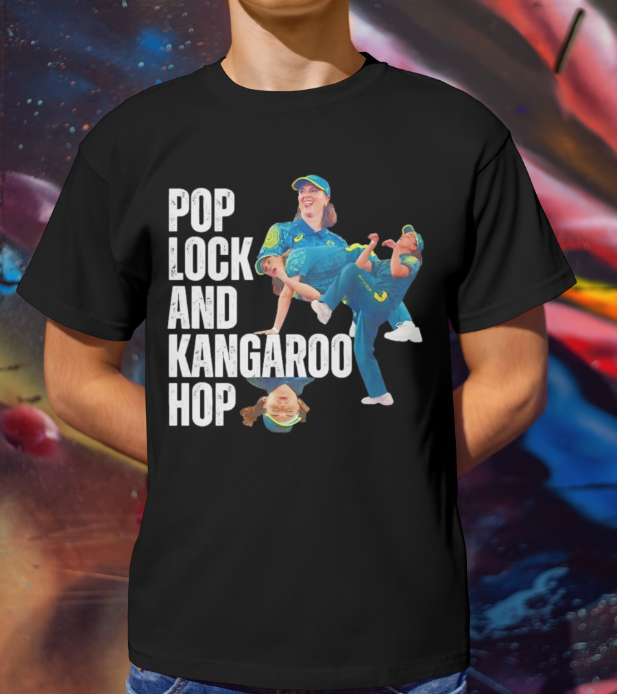 Pop Lock And Kangaroo Hop Raygun Rachael Olympics T-Shirt