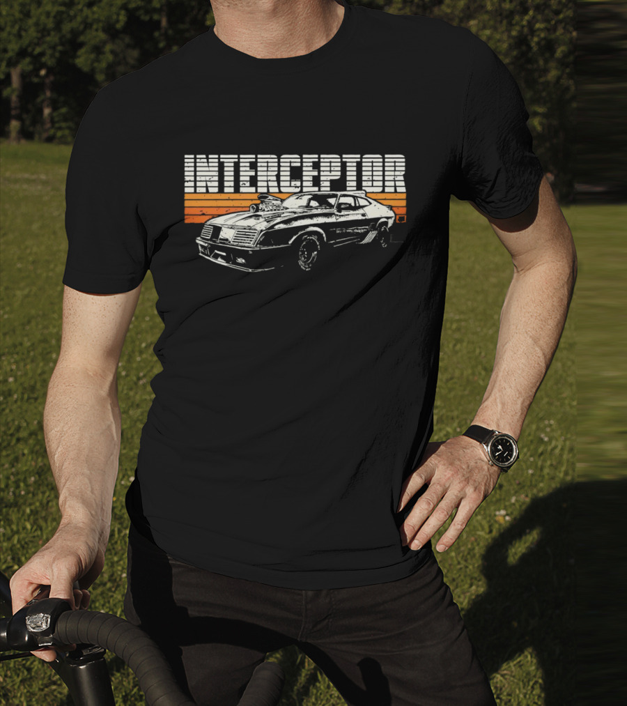 Interceptor Mad Max Vintage Car T-Shirt