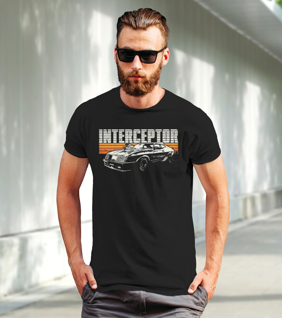 Interceptor Mad Max Vintage Car T-Shirt