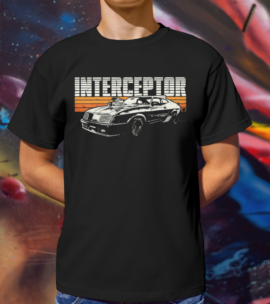 Interceptor Mad Max Vintage Car T-Shirt