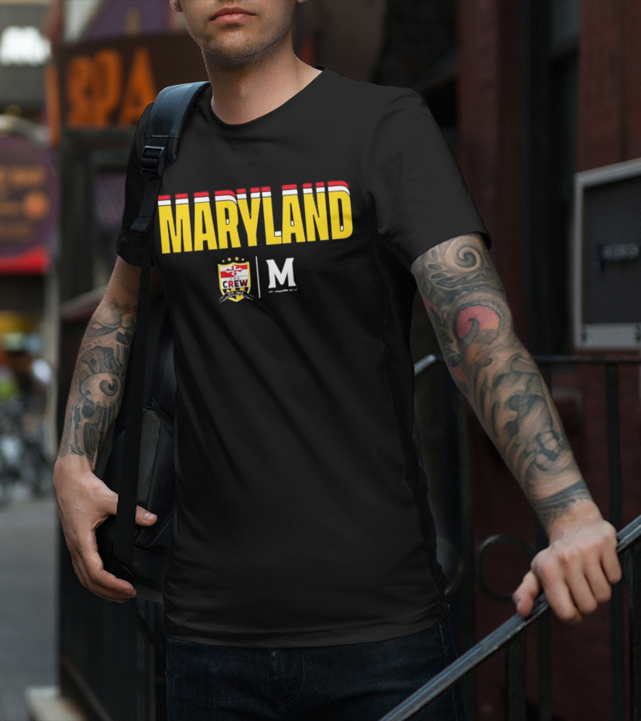 Maryland Soccer Crew Logo T-Shirt