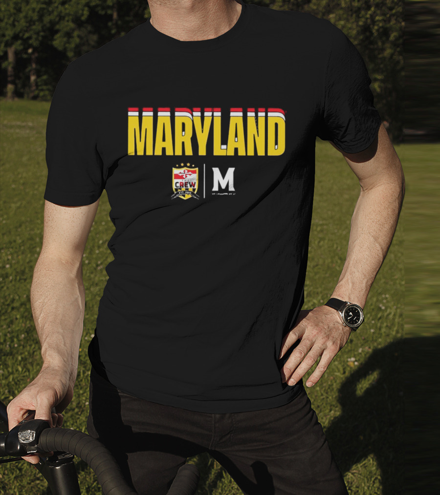 Maryland Soccer Crew Logo T-Shirt