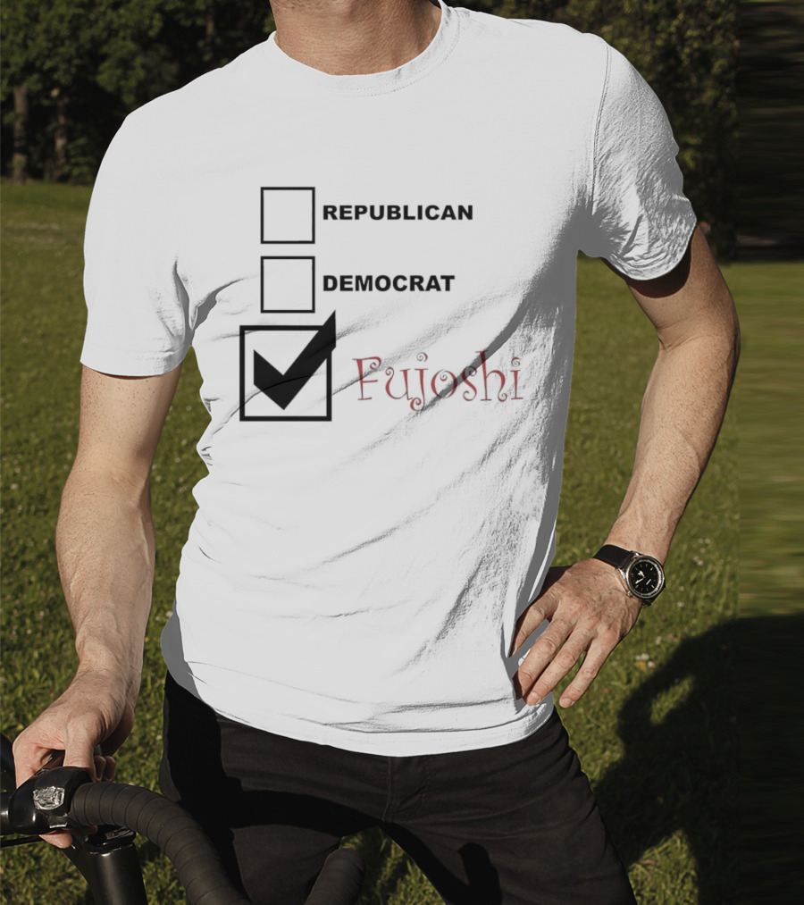 Republican Democrat Fujoshi Anime Fandom Humor T-Shirt