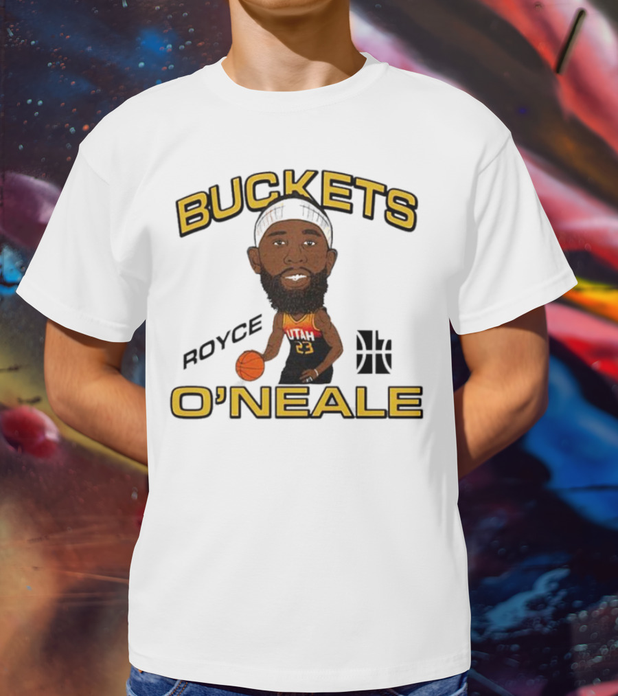 Buckets O'Neale Royce Utah T-Shirt