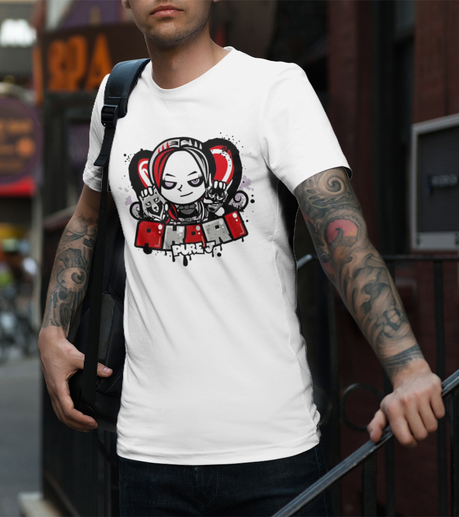 AKARI Pure J Graphic Character T-Shirt