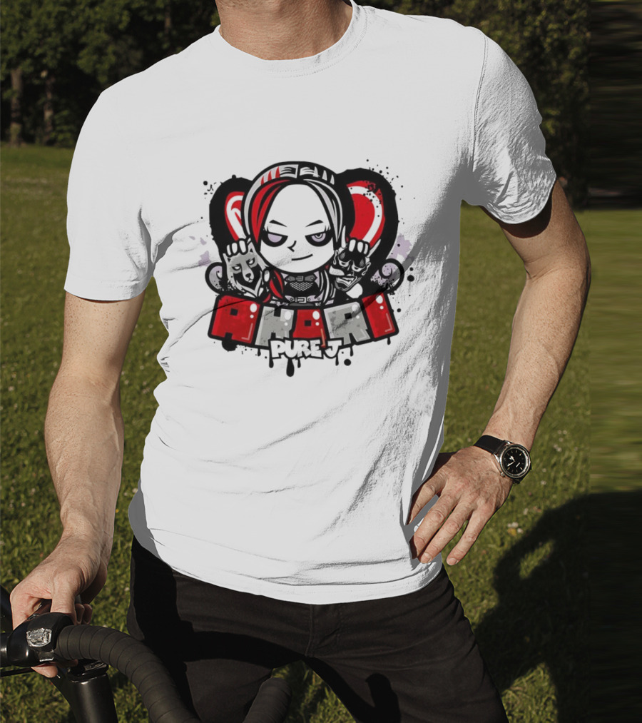 AKARI Pure J Graphic Character T-Shirt