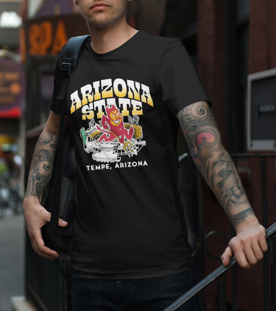 Arizona State Sun Devils Stadium Mascot Tempe Arizona T-Shirt