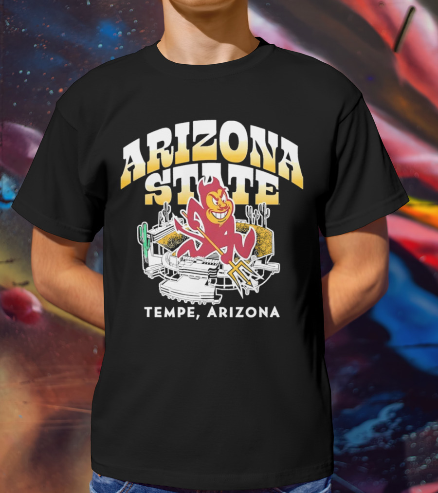 Arizona State Sun Devils Stadium Mascot Tempe Arizona T-Shirt
