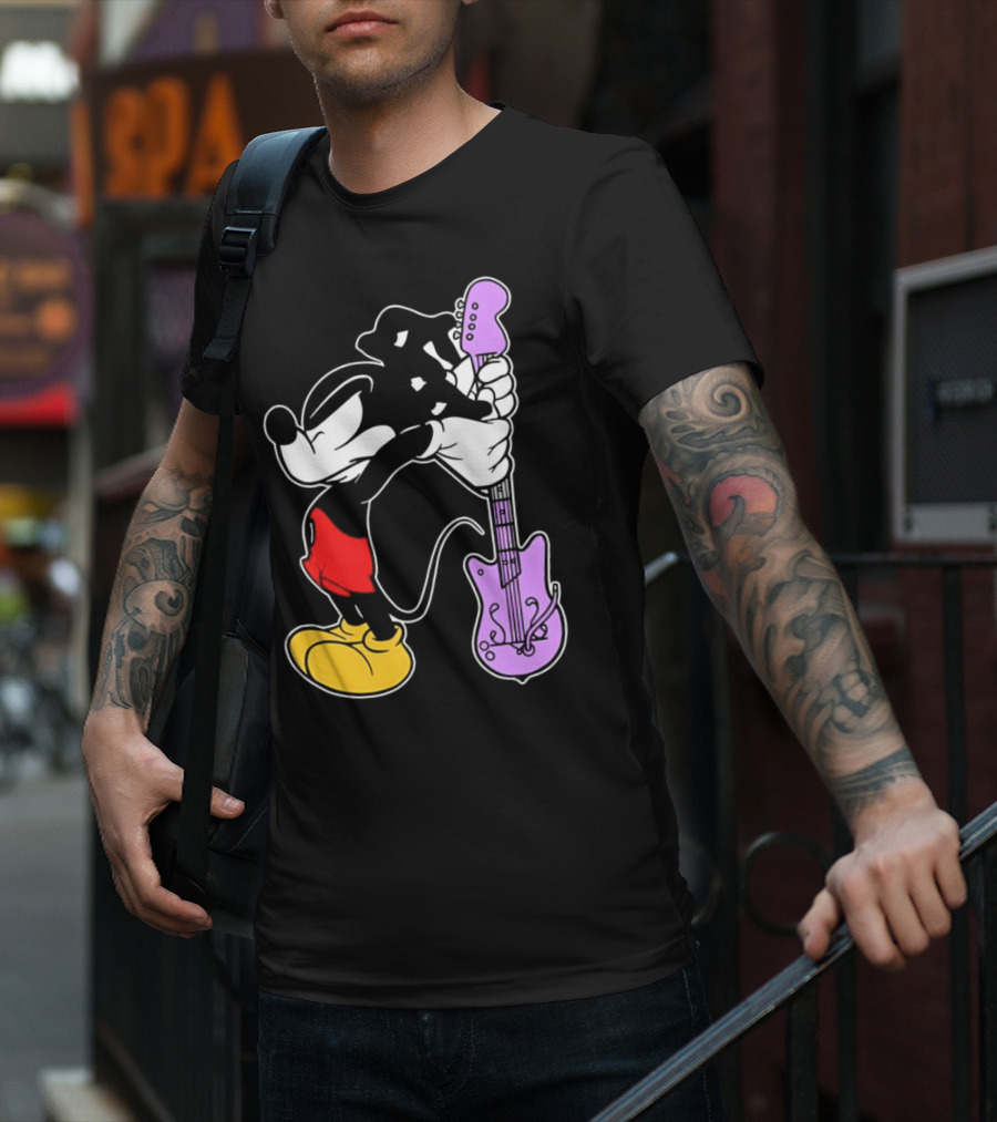Bruce Ray Condoneordie Mickey Guitar Surprise T-Shirt