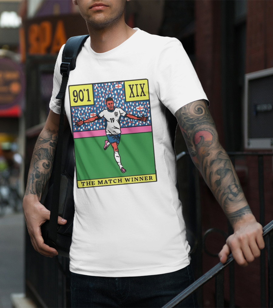 England Football Team Player 19 The Match Winner 90+1 XIX T-Shirt