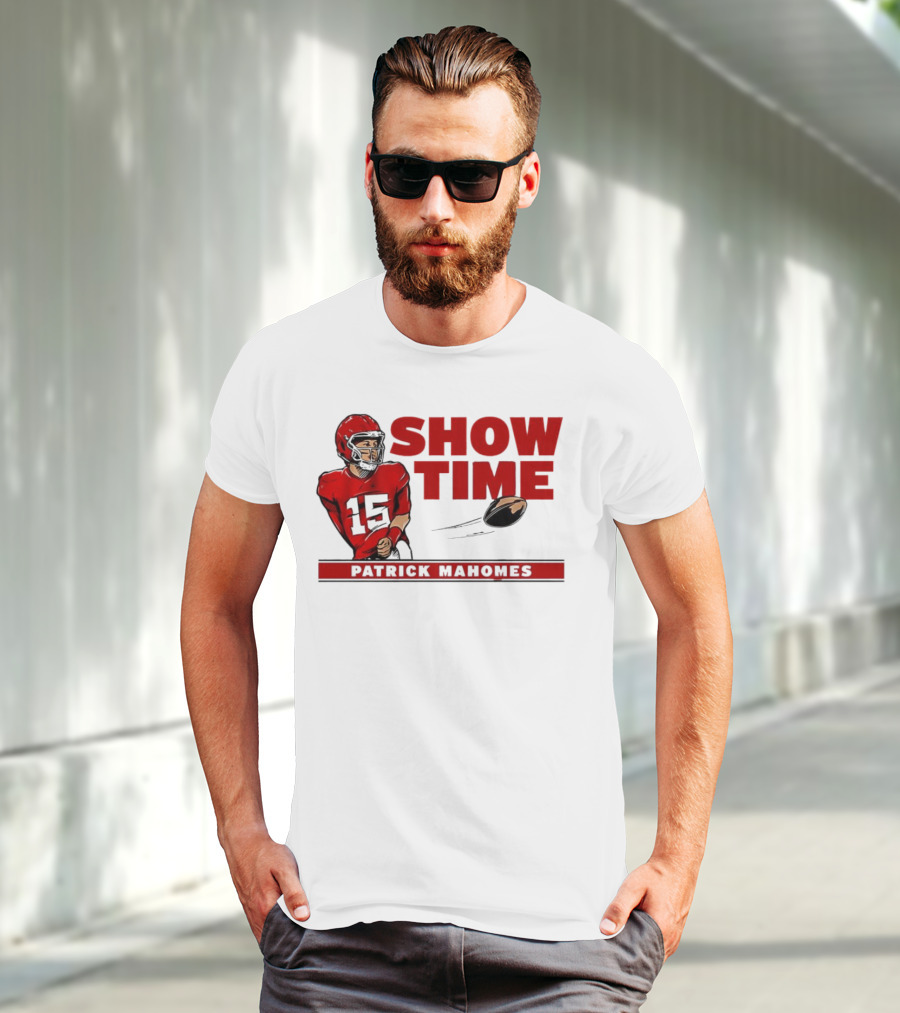 Patrick Mahomes Showtime Kansas City Chiefs Behind The Back T-Shirt