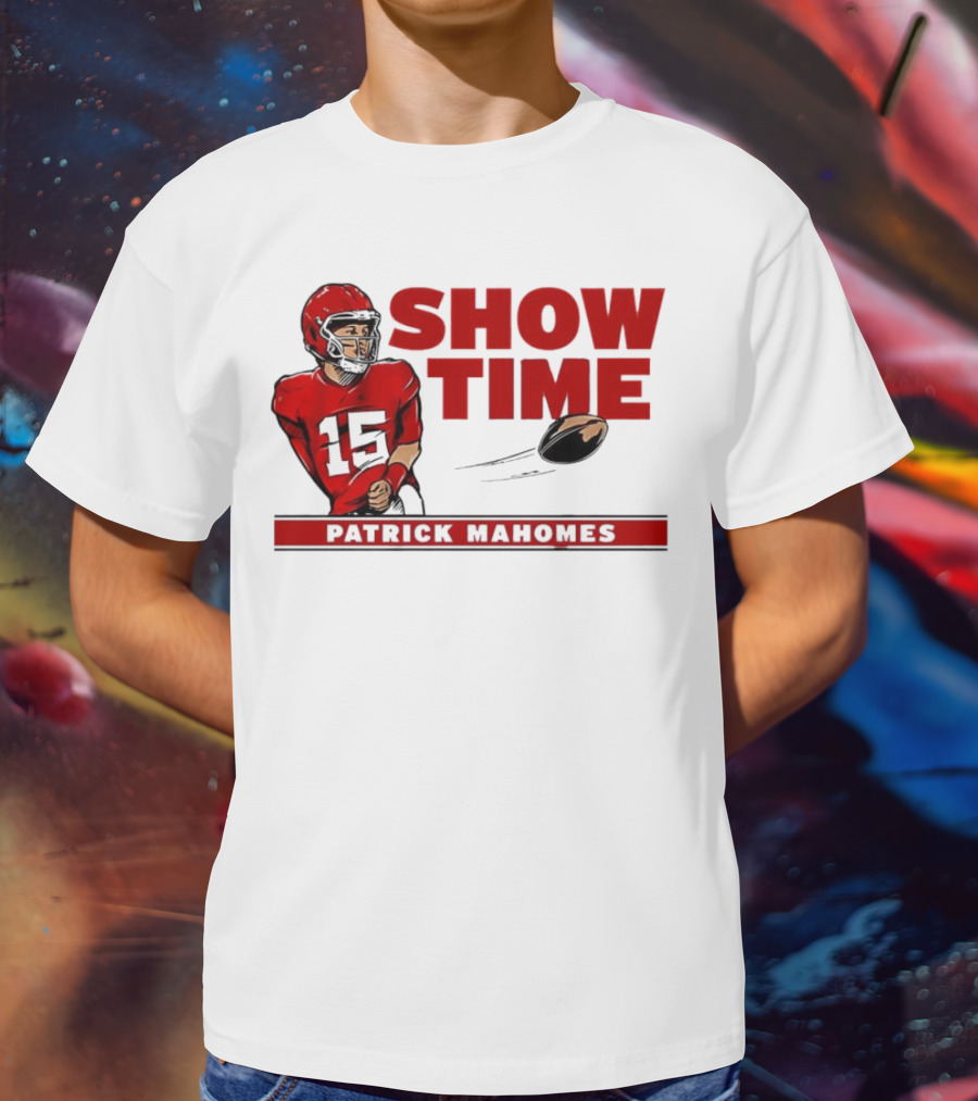 Patrick Mahomes Showtime Kansas City Chiefs Behind The Back T-Shirt