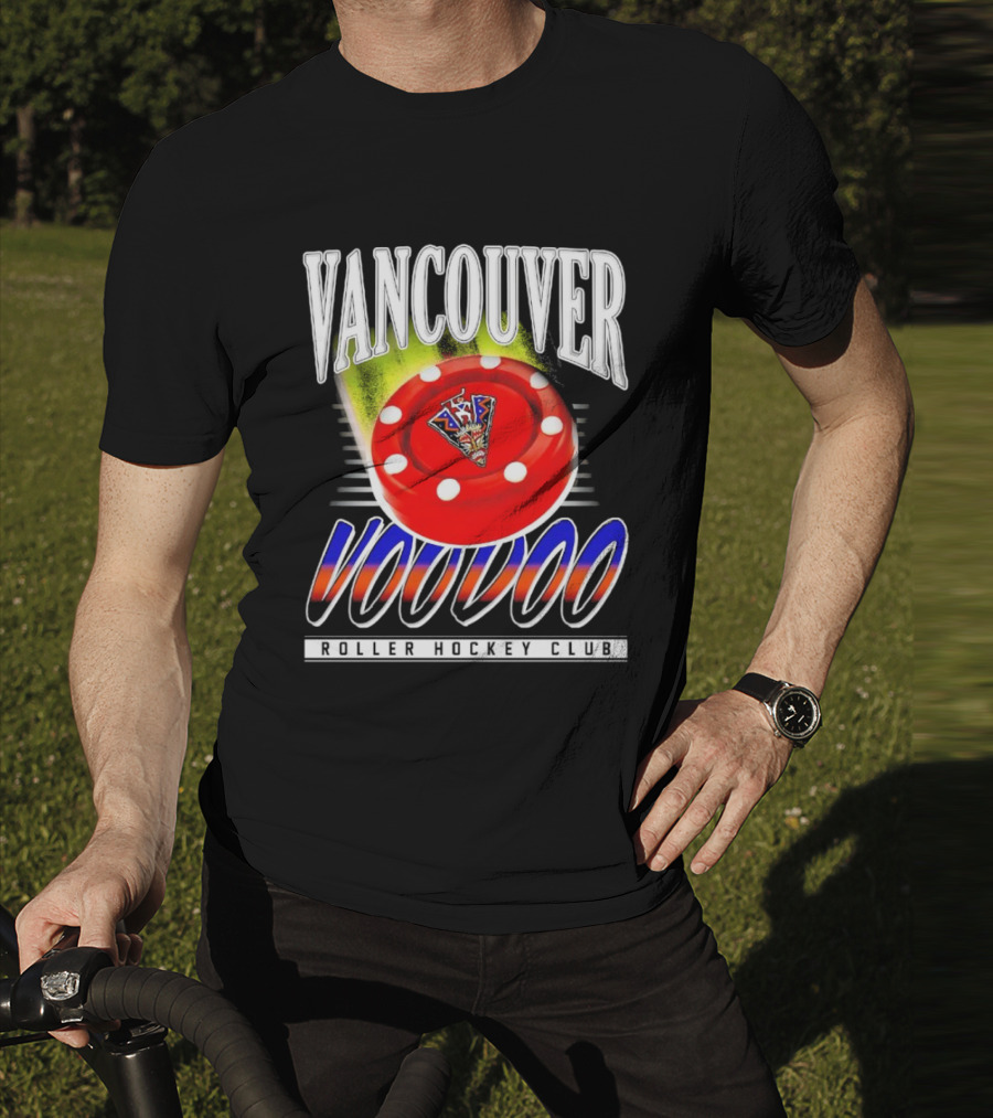 Vancouver Voodoo Roller Hockey Club Puck Logo Classic T-Shirt