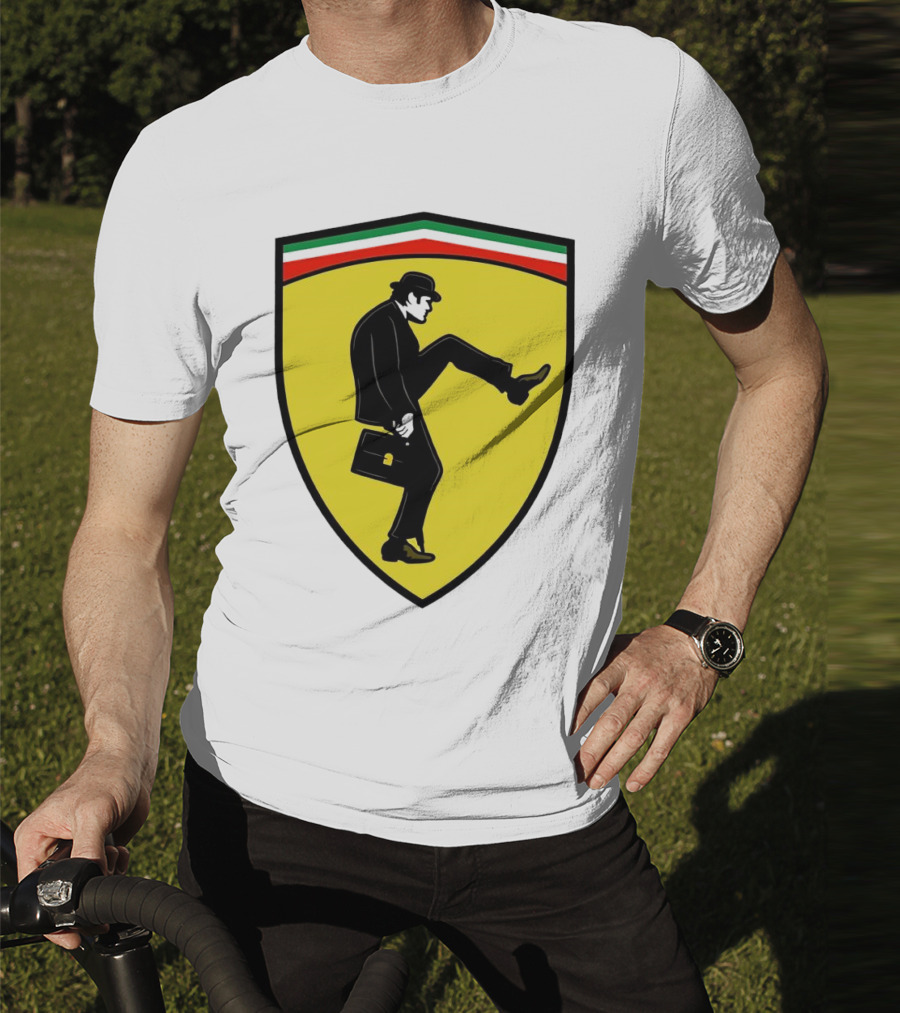 Ministry Of Silly Walks Monty Python Ferrari T-Shirt