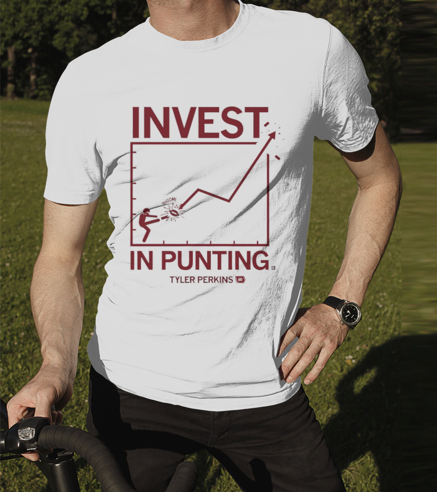 Tyler Perkins Invest In Punting Iowa State Cyclones Chart Football T-Shirt
