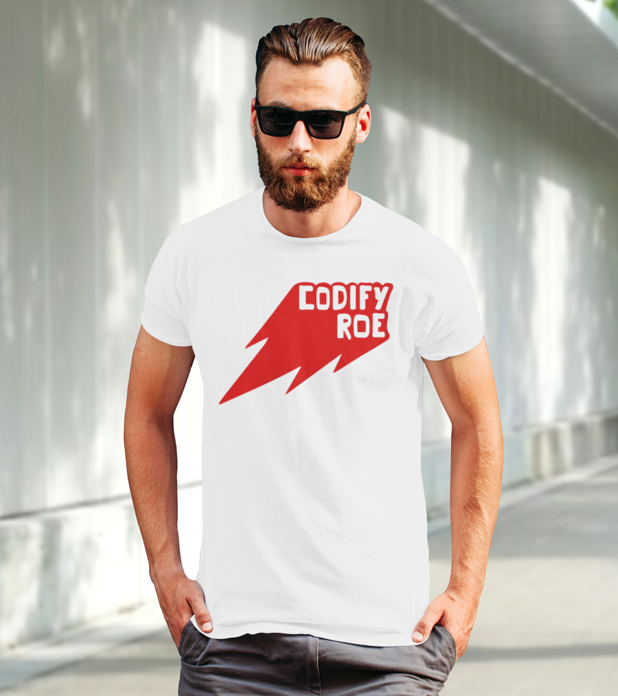Codify Roe Red Lightning Bolt T-Shirt