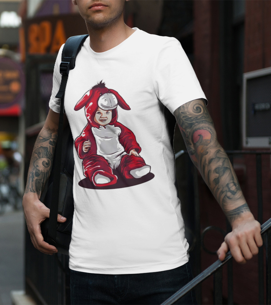 Baby Wear Horse Clothes In Red Costume T-Shirt