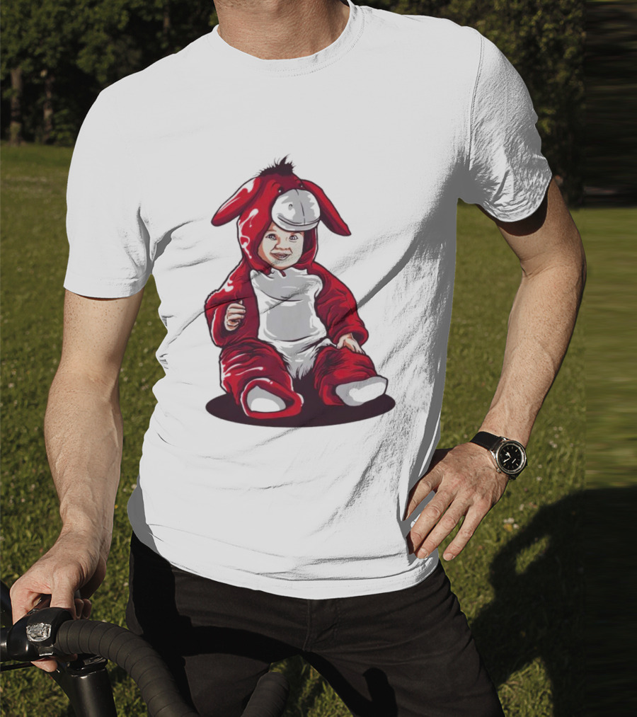 Baby Wear Horse Clothes In Red Costume T-Shirt