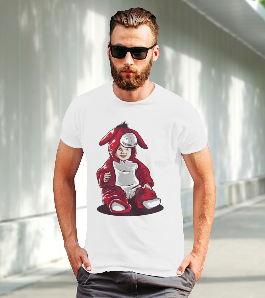Baby Wear Horse Clothes In Red Costume T-Shirt