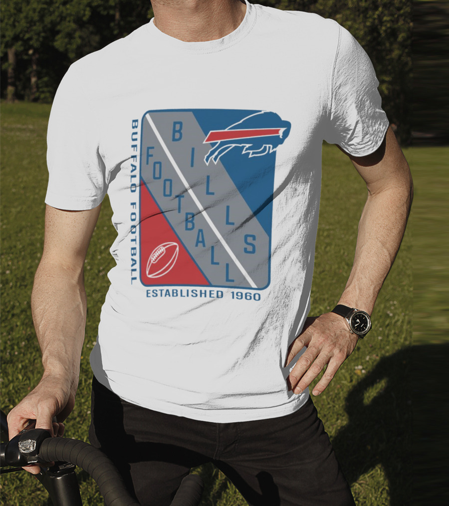 Buffalo Bills Football Established 1960 Shield T-Shirt