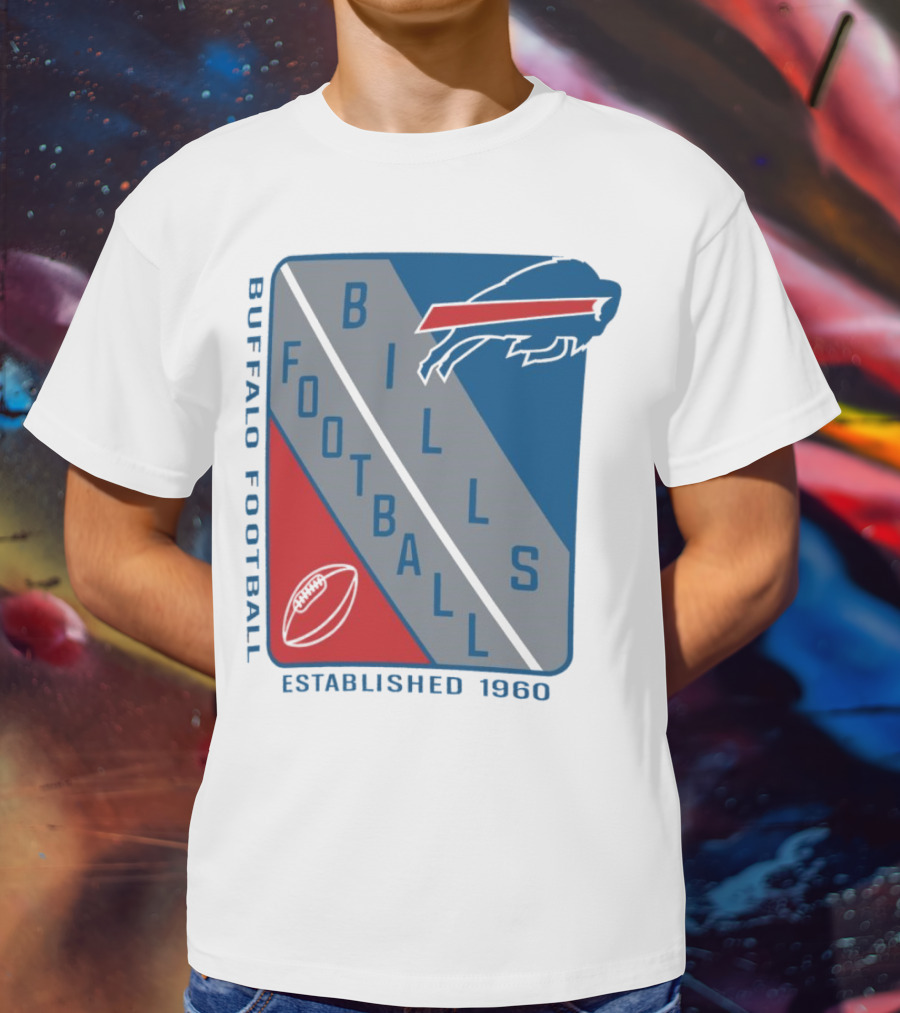Buffalo Bills Football Established 1960 Shield T-Shirt