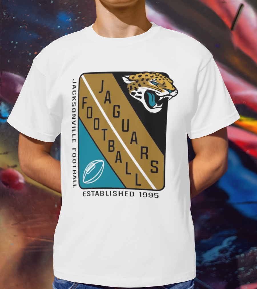 Jacksonville Jaguars Football Established 1995 Jaguars Football T-Shirt