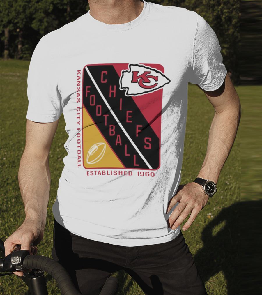 Kansas City Chiefs Football Established 1960 KC T-Shirt