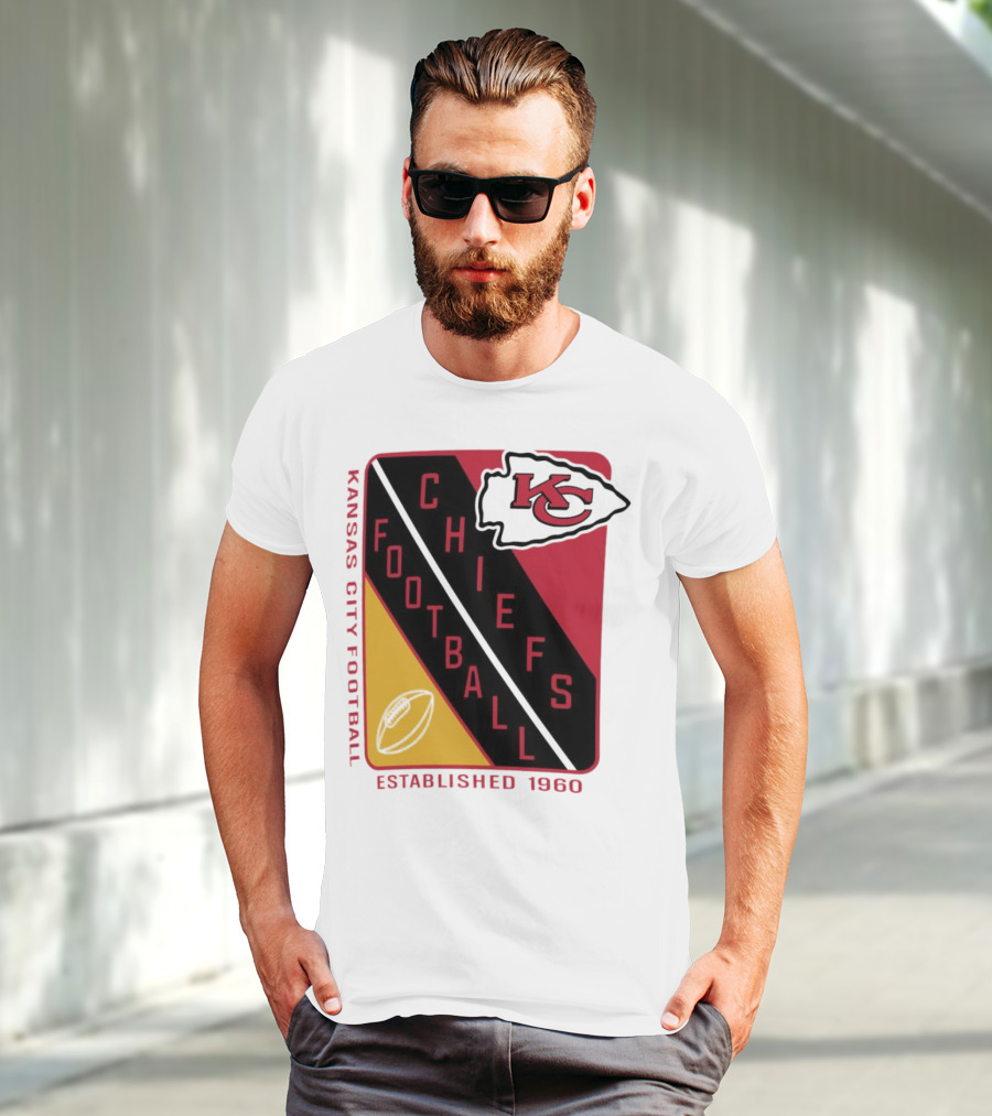 Kansas City Chiefs Football Established 1960 KC T-Shirt
