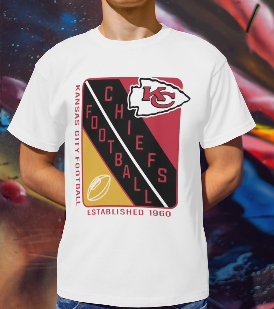 Kansas City Chiefs Football Established 1960 KC T-Shirt