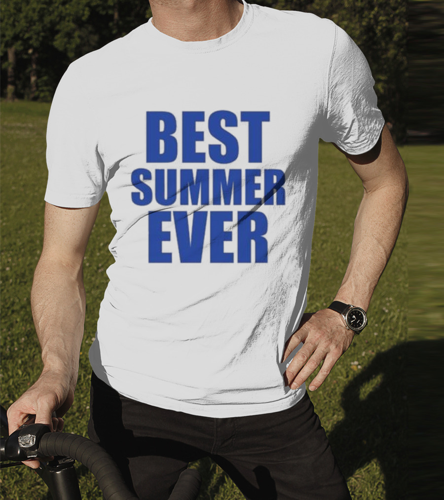 Best Summer Ever Natalie King Wearing Best Summer T-Shirt