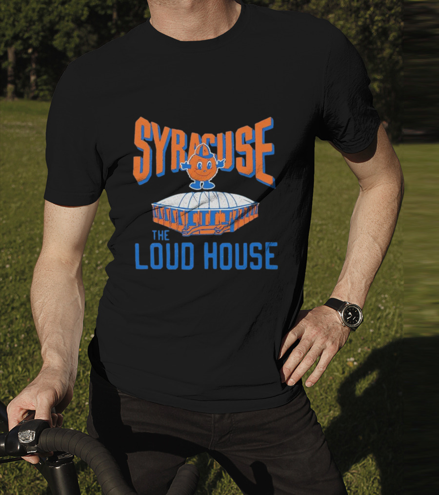 Syracuse Orange Otto The Mascot Loud House Stadium T-Shirt