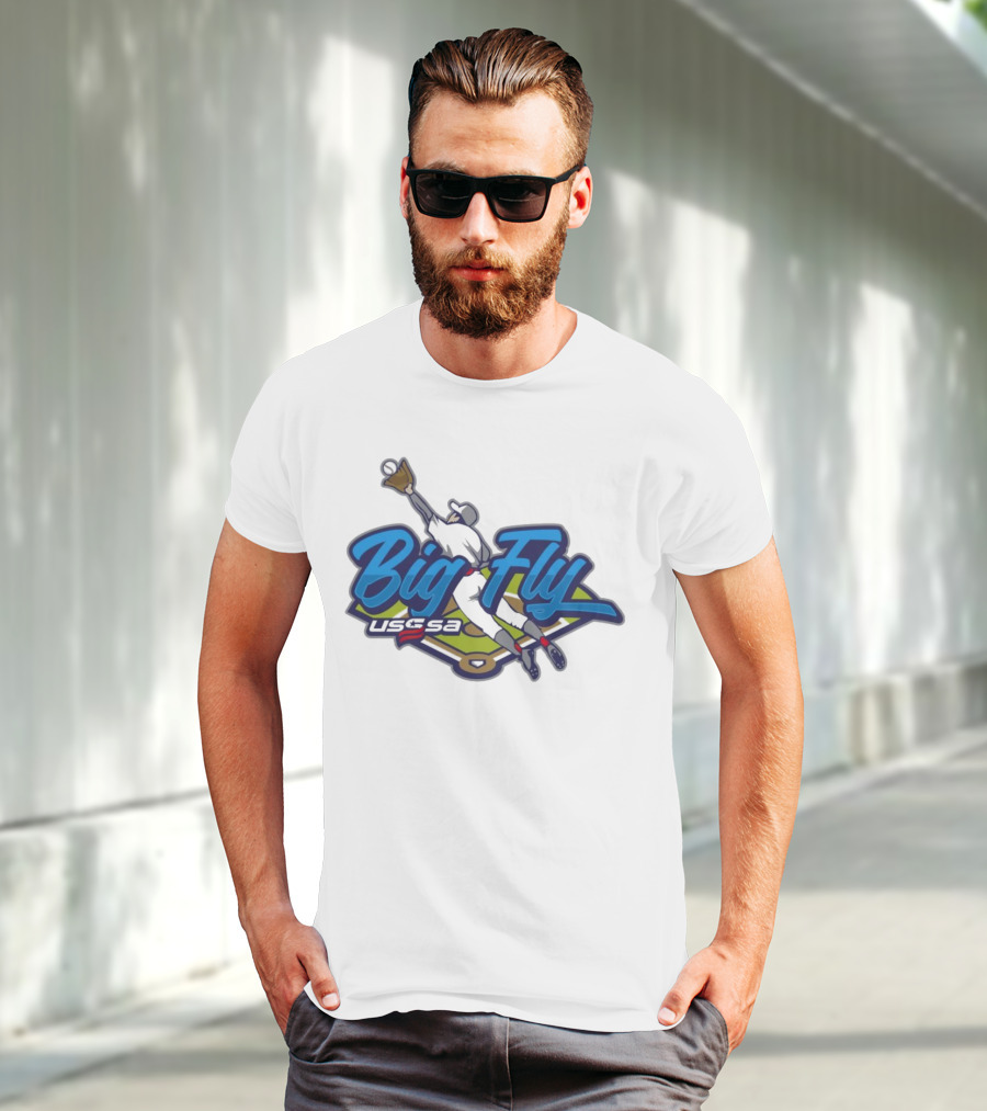 USSSA Mississippi Baseball Big Fly T-Shirt