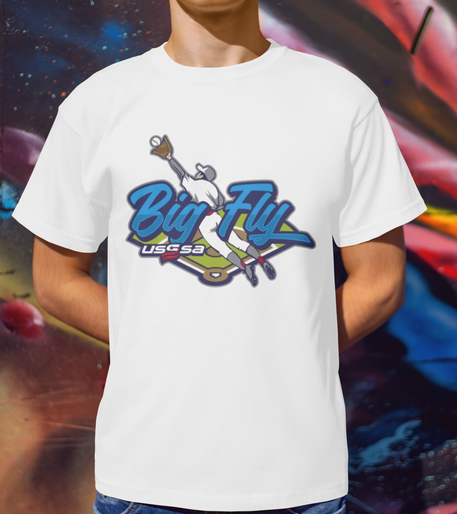 USSSA Mississippi Baseball Big Fly T-Shirt