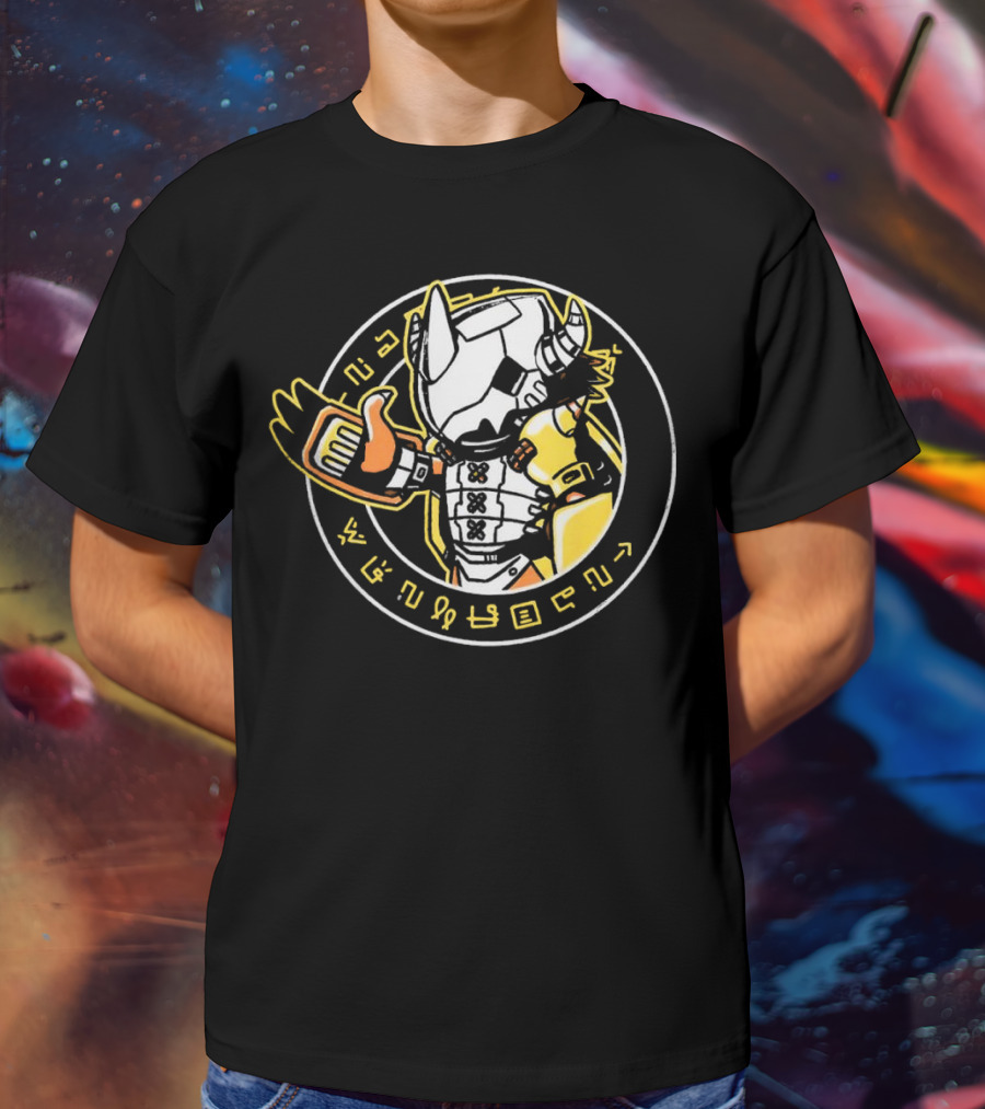Digivault MetalGreymon Digimon X Vault Boy Fusion T-Shirt