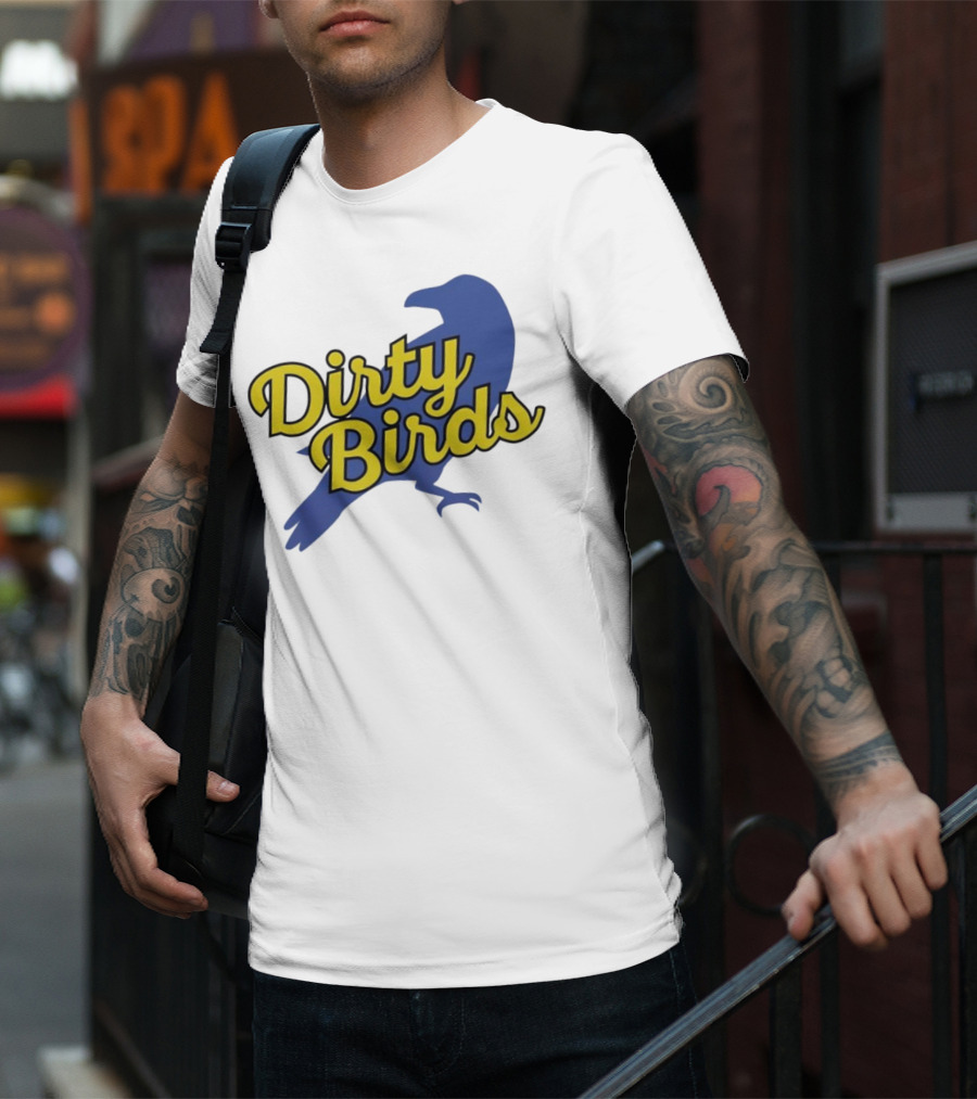 Dirty Birds Blue T-Shirt