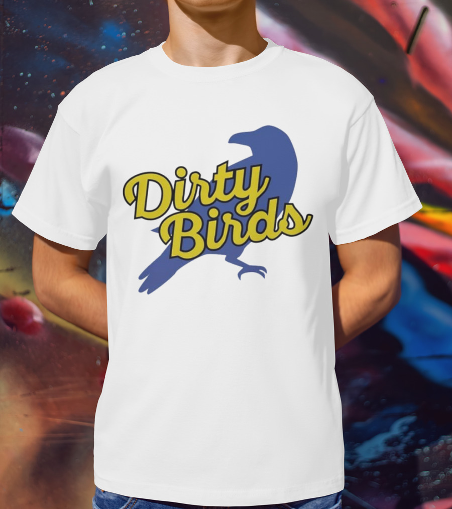 Dirty Birds Blue T-Shirt