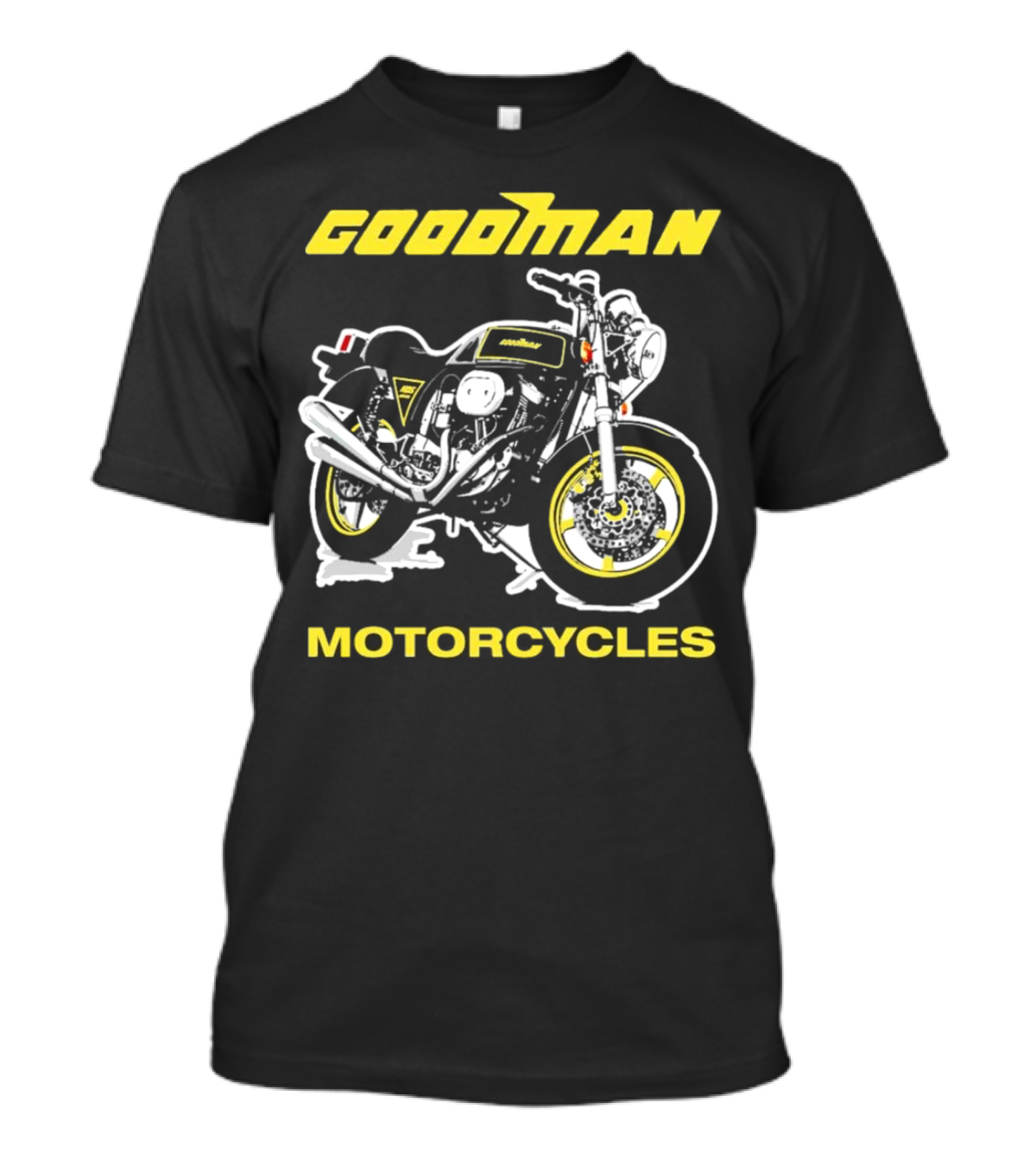 GOODMAN MOTORCYCLES CLASSIC VINTAGE BIKE T-Shirt