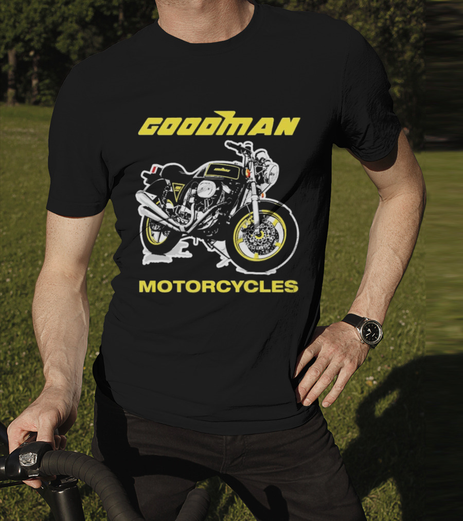 GOODMAN MOTORCYCLES CLASSIC VINTAGE BIKE T-Shirt