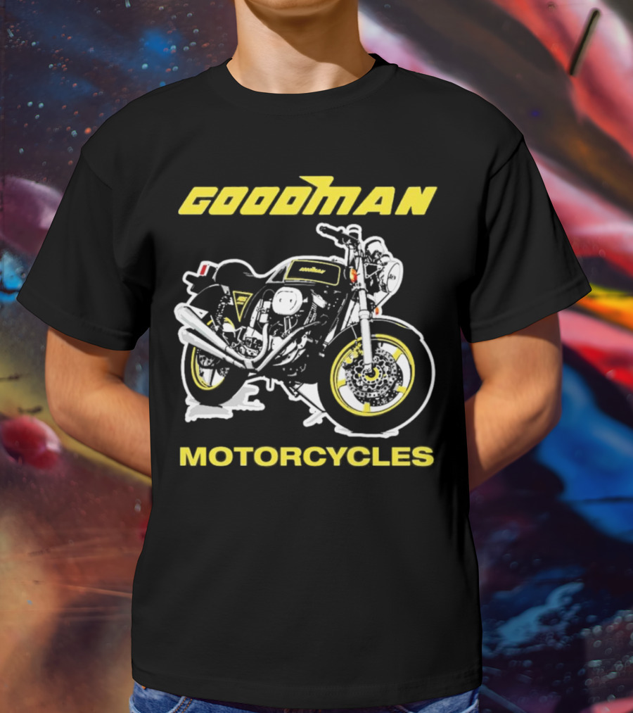 GOODMAN MOTORCYCLES CLASSIC VINTAGE BIKE T-Shirt