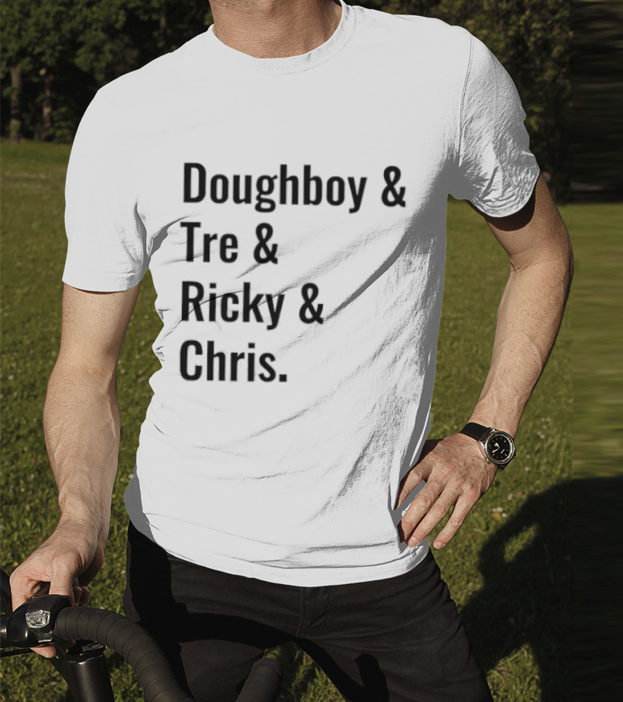 Doughboy Tre Ricky Chris Iconic Names T-Shirt