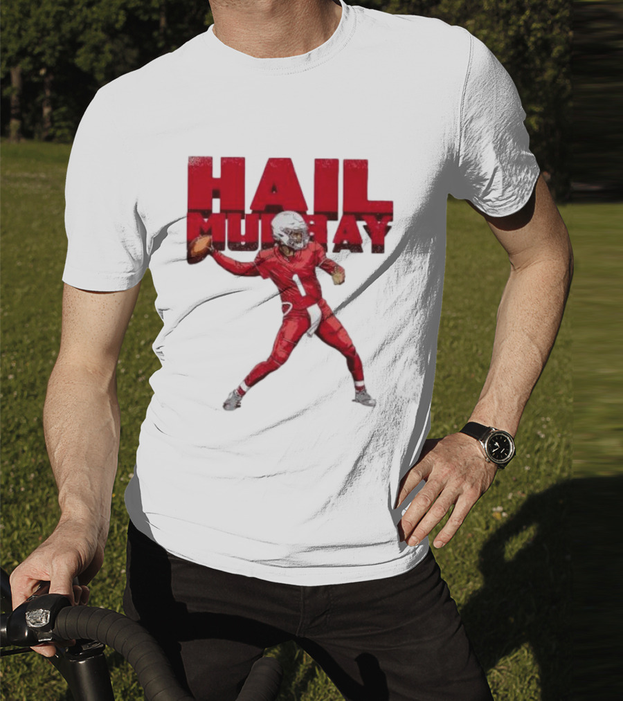 Arizona Cardinals Kyler Murray Hail Murray Football Play T-Shirt