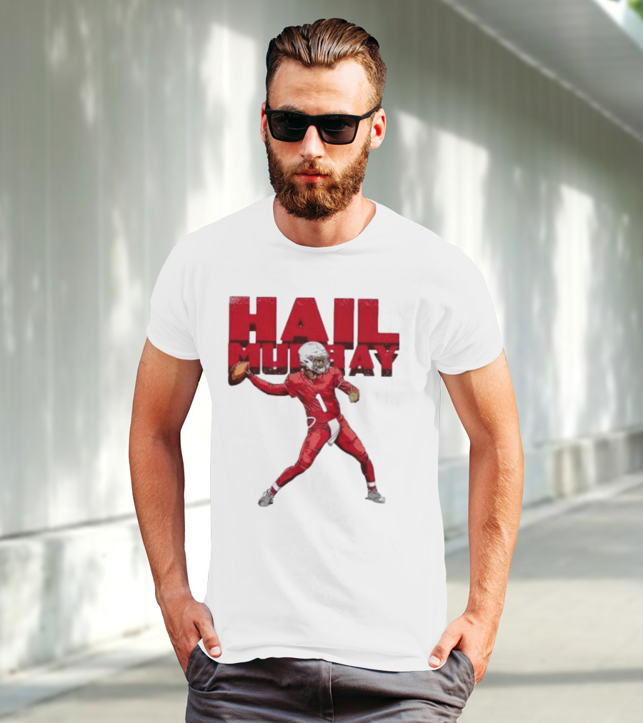 Arizona Cardinals Kyler Murray Hail Murray Football Play T-Shirt