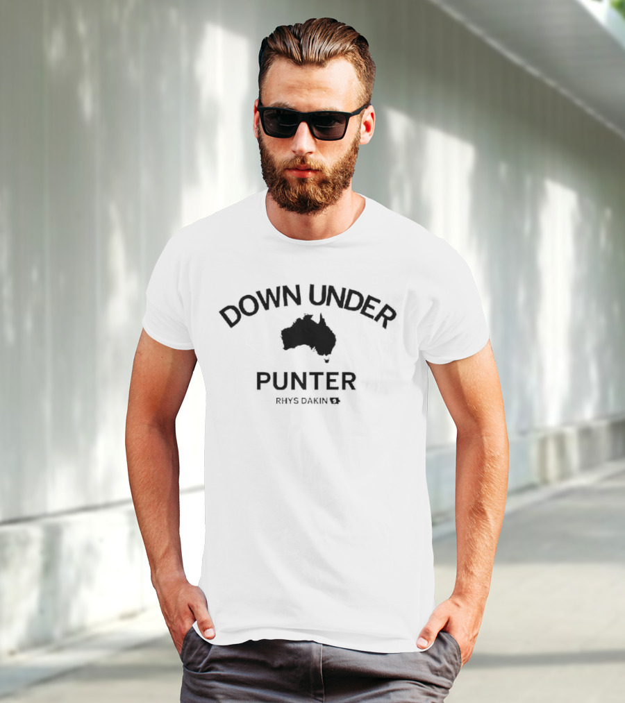 Down Under Punter Rhys Dakin Australia T-Shirt
