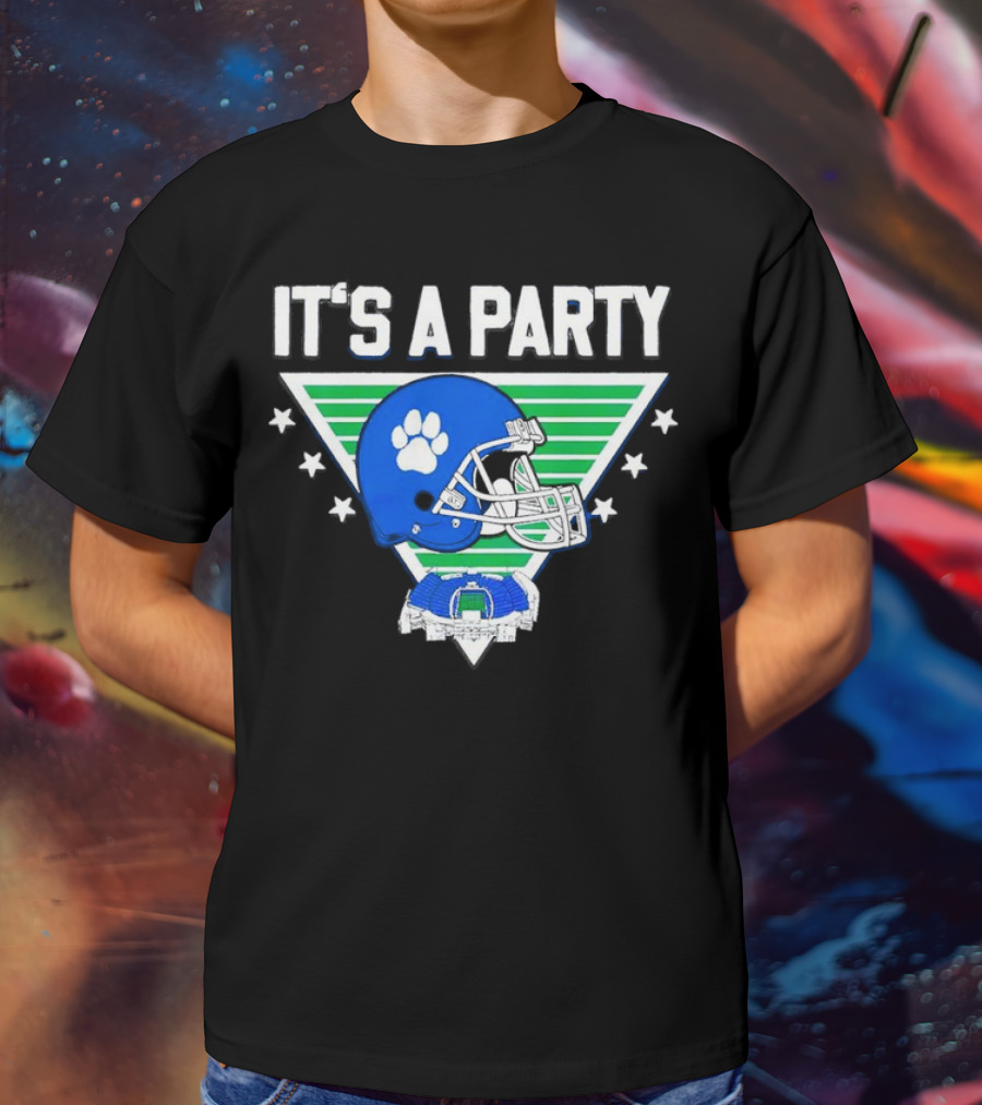 It's A Party Helmet Stadium Kentucky Wildcats T-Shirt