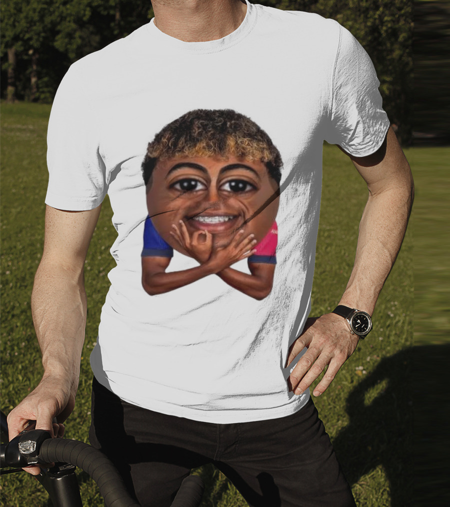 FC Barcelona Lamine Yamal Meme Big Head Funny Soccer Player T-Shirt